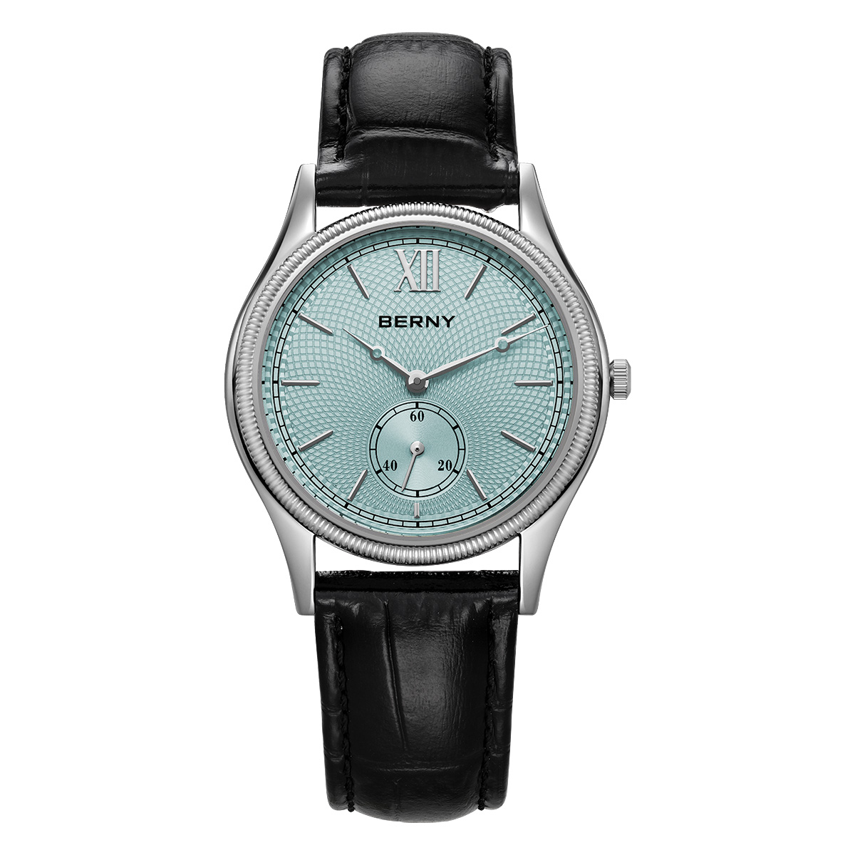 Omega Watch Constellation - BERNY メンズ腕時計スリム高級クラシックスタイリッシュドレスクォーツ時計ファッションエレガンスレザーバンド腕時計