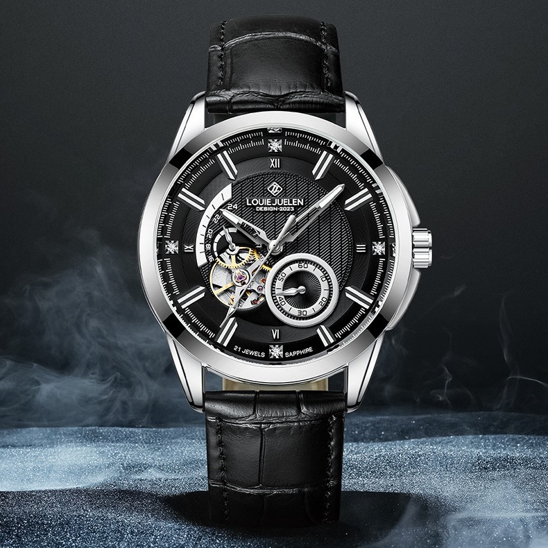 ステンレススチール製 ニューブラックナイトシリーズ スケルト - Seiko Watch Presage のレビューと価格