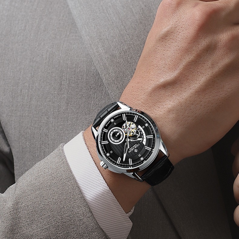 ステンレススチール製 ニューブラックナイトシリーズ スケルト - Seiko Watch Presage のレビューと価格