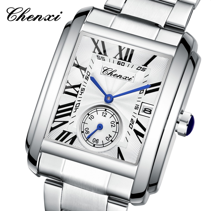 CHENXI 8216 クォーツ時計ファッションシンプルなビ - Cartier Watch Tank のレビューと価格