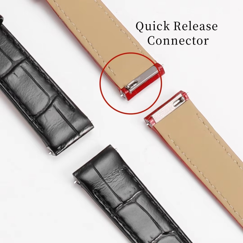 15.5mm、17.5mm、19mmのワニ柄カーフスキン製腕 - Cartier Watch Santos のレビューと価格