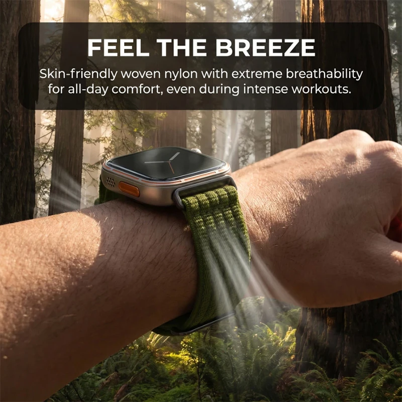18mm、20mm、22mmの通気性ナイロン製スポーツループ - Sport Loop Velcro のレビューと価格