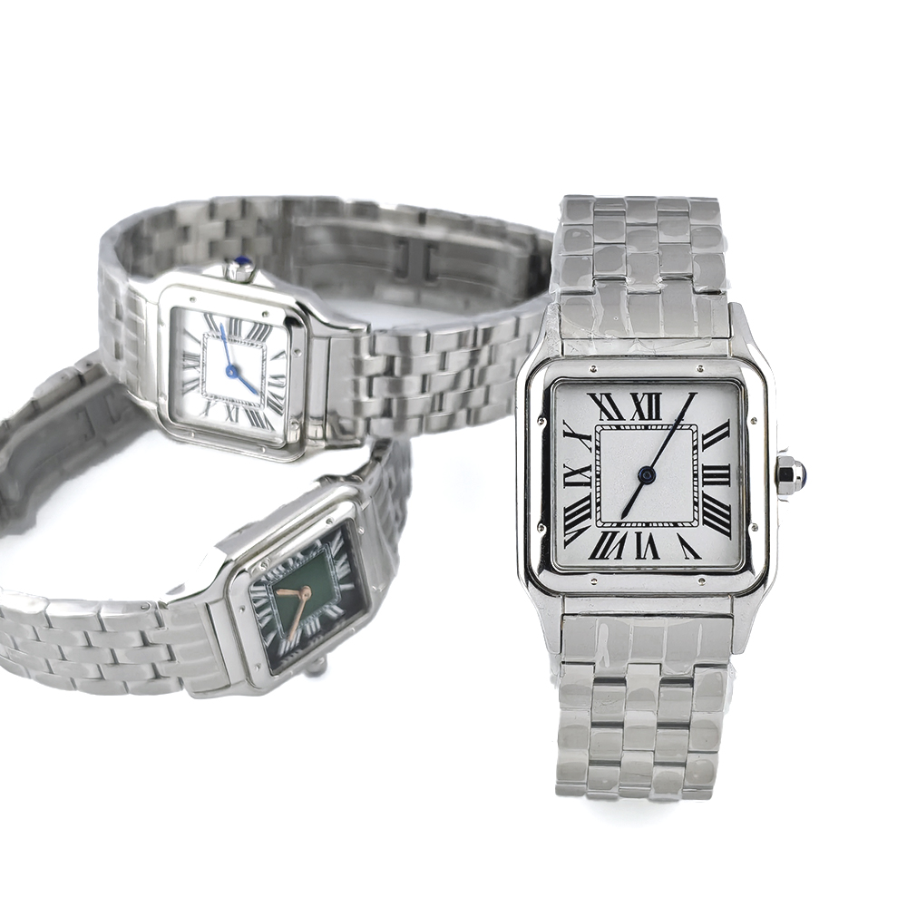 新作メンズVJ20腕時計 高品質ステンレススチール製スクエア - Cartier Watch Tank のレビューと価格