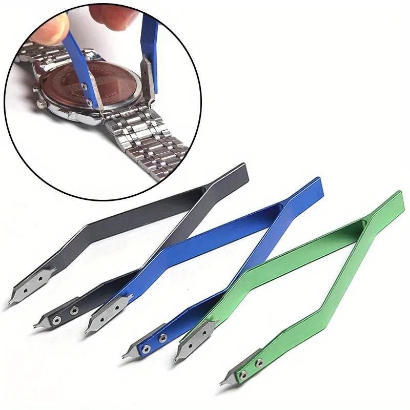 プロフェッショナルなステンレス製V型時計バンドピンセット、精 - Spring Bar Tool Set のレビューと価格