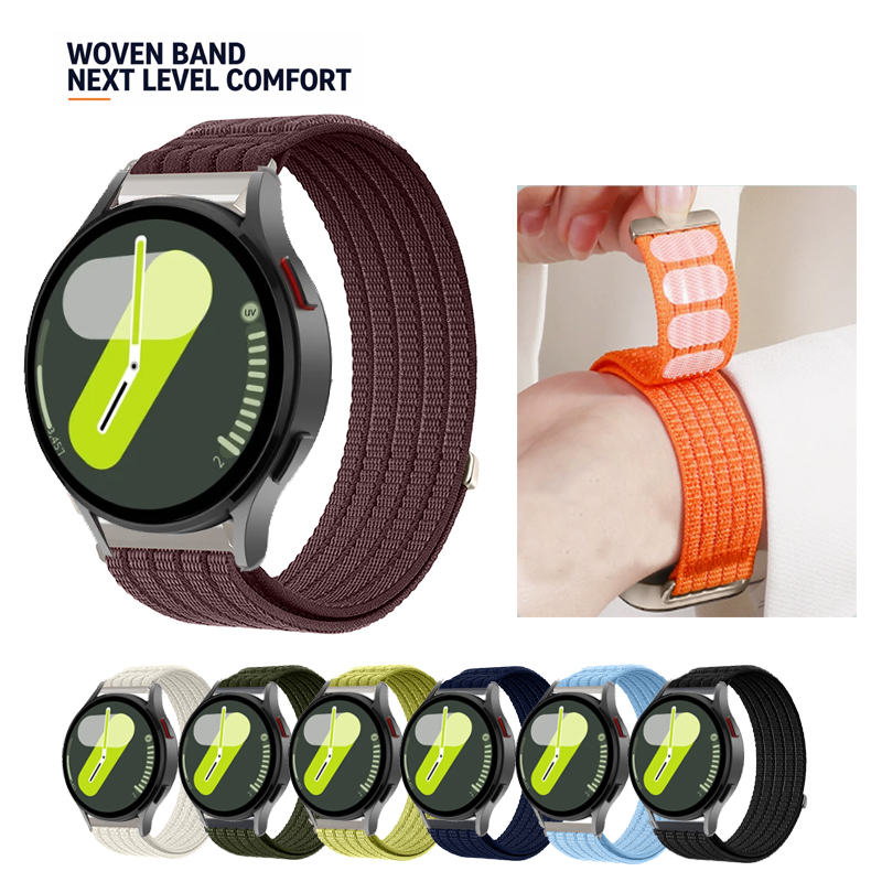 Samsung Galaxy Watch FE 7、6、5、 - Sport Loop Velcro のレビューと価格