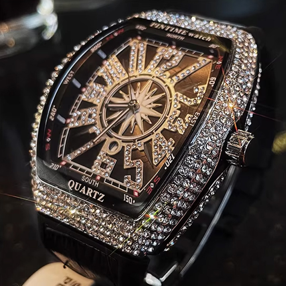 プレミアムブランド高級ダイヤモンド腕時計 デジタルダイヤモン - Cartier Watch Tank のレビューと価格