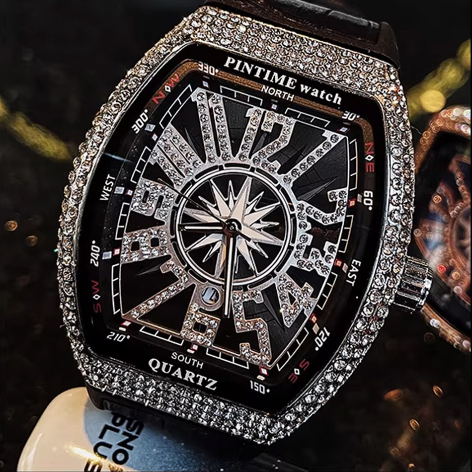 プレミアムブランド高級ダイヤモンド腕時計 デジタルダイヤモン - Cartier Watch Tank のレビューと価格